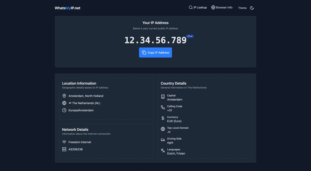 WhatsMyIP.net